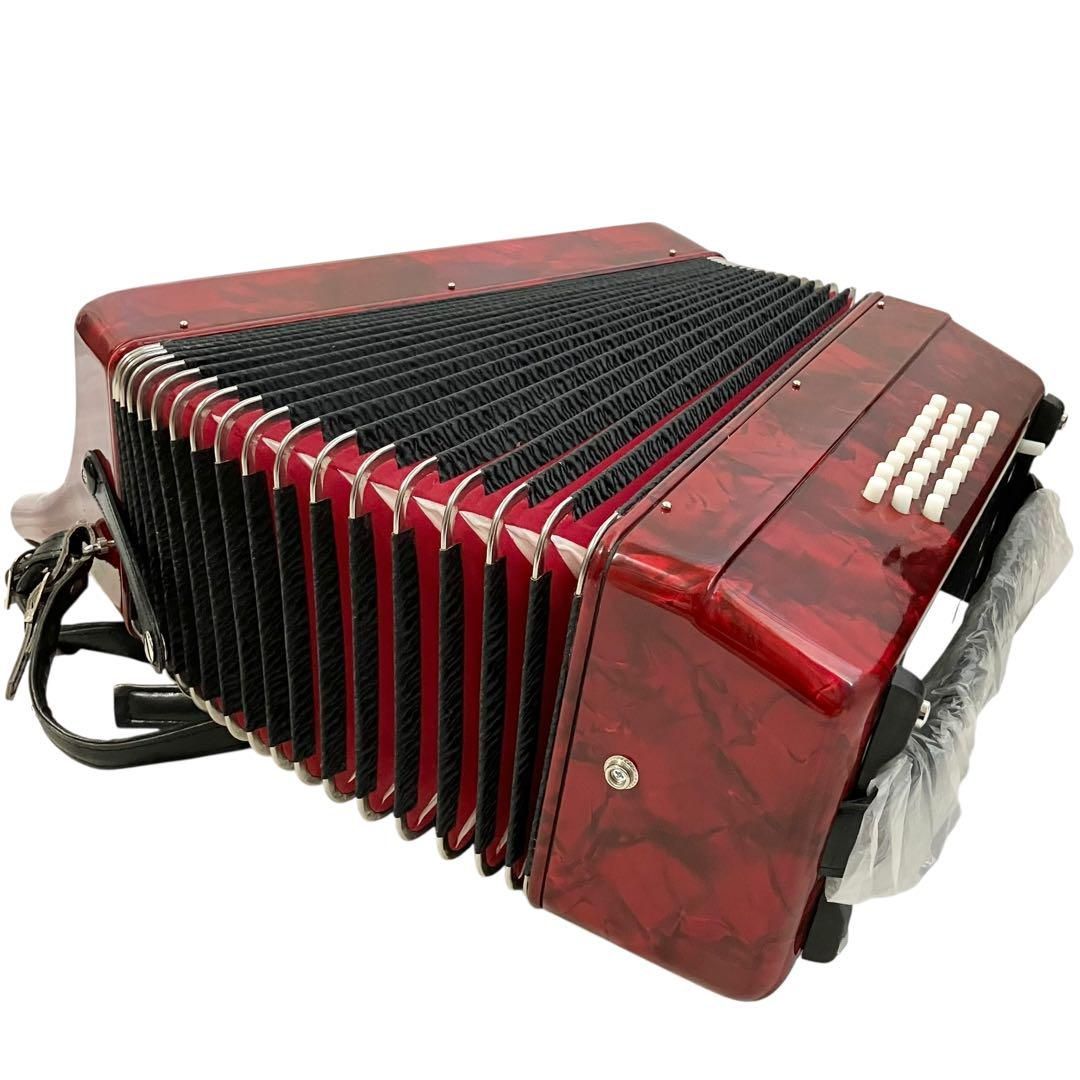 KYORITSU】 キョーリツ アコーディオン ACD-400RD ケース付 KYORITSU