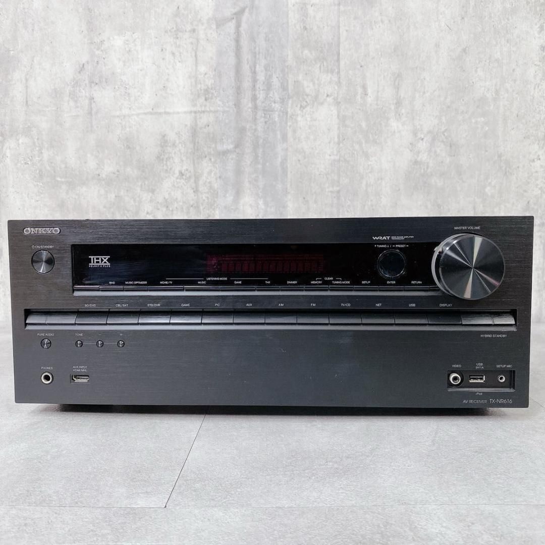 Y940 ONKYO TX-NR616 7.1ch対応 AVレシーバー 音響機器 - メルカリ