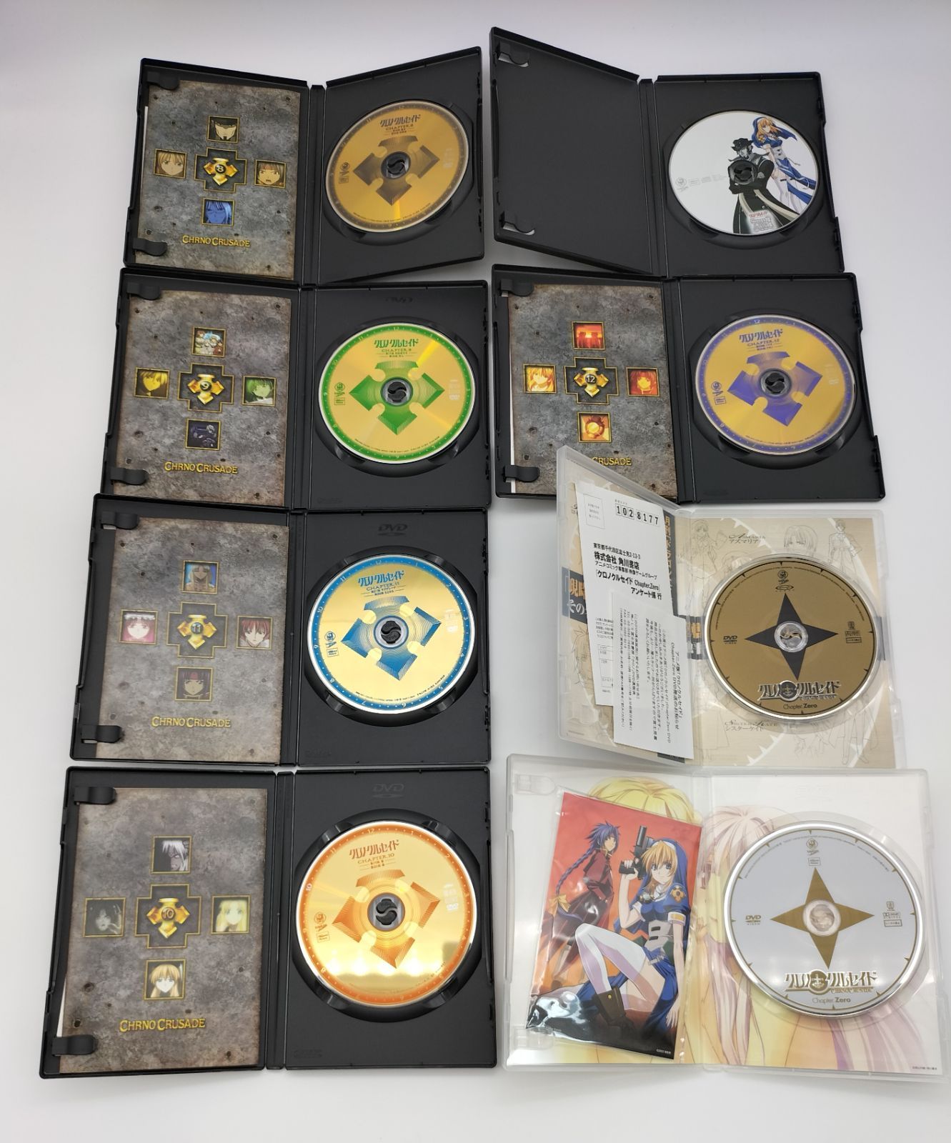 2-82】豪華特典付！ クロノクルセイド DVD1〜12巻とZeroボックスセット