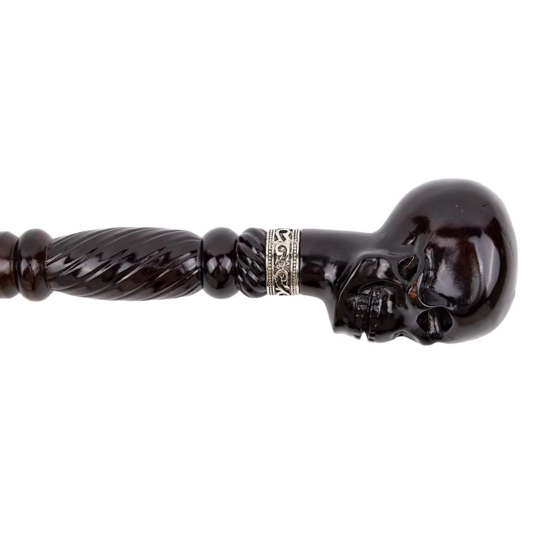 杖 ブラックスカルヘッド Victorian Skull（ヴィクトリアンスカル） 黒