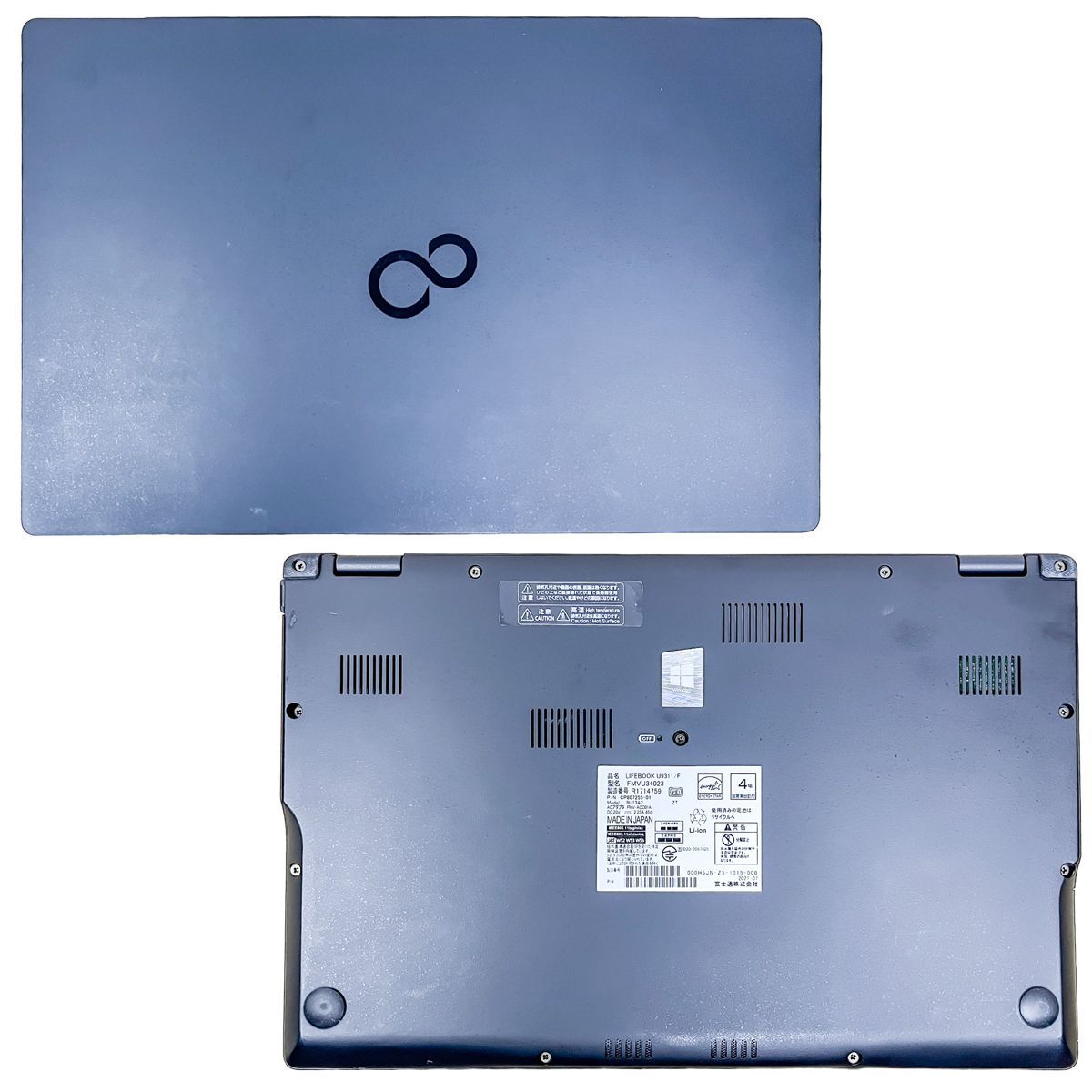 重さ約710g】富士通 Fujitsu LIFEBOOK U9311/F 2021年製造 第11世代