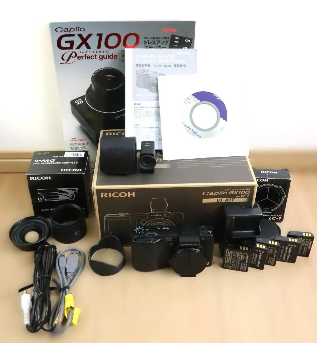 RICHO GX200 本体＋ワイドコンバージョンレンズDW-6 その他 リコー