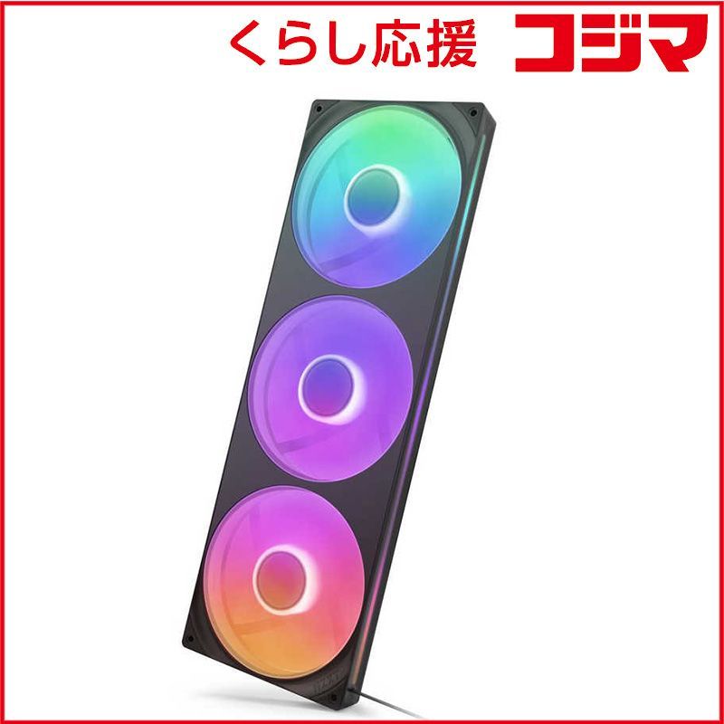 新品 未開封 】 NZXT ケースファン シングルフレーム F420 RGB CORE