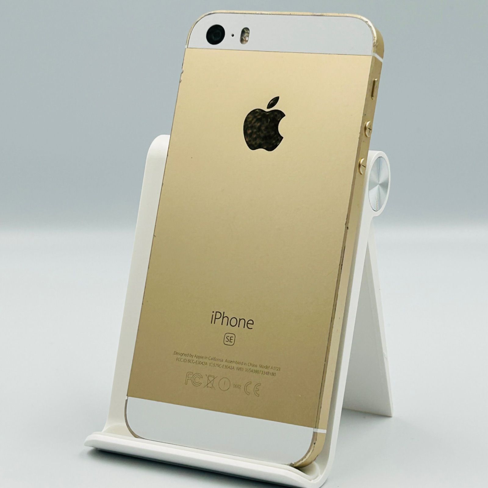 良品✨iPhone SE 128GB A1723 ゴールド バッテリー100% 100（iPhone SE