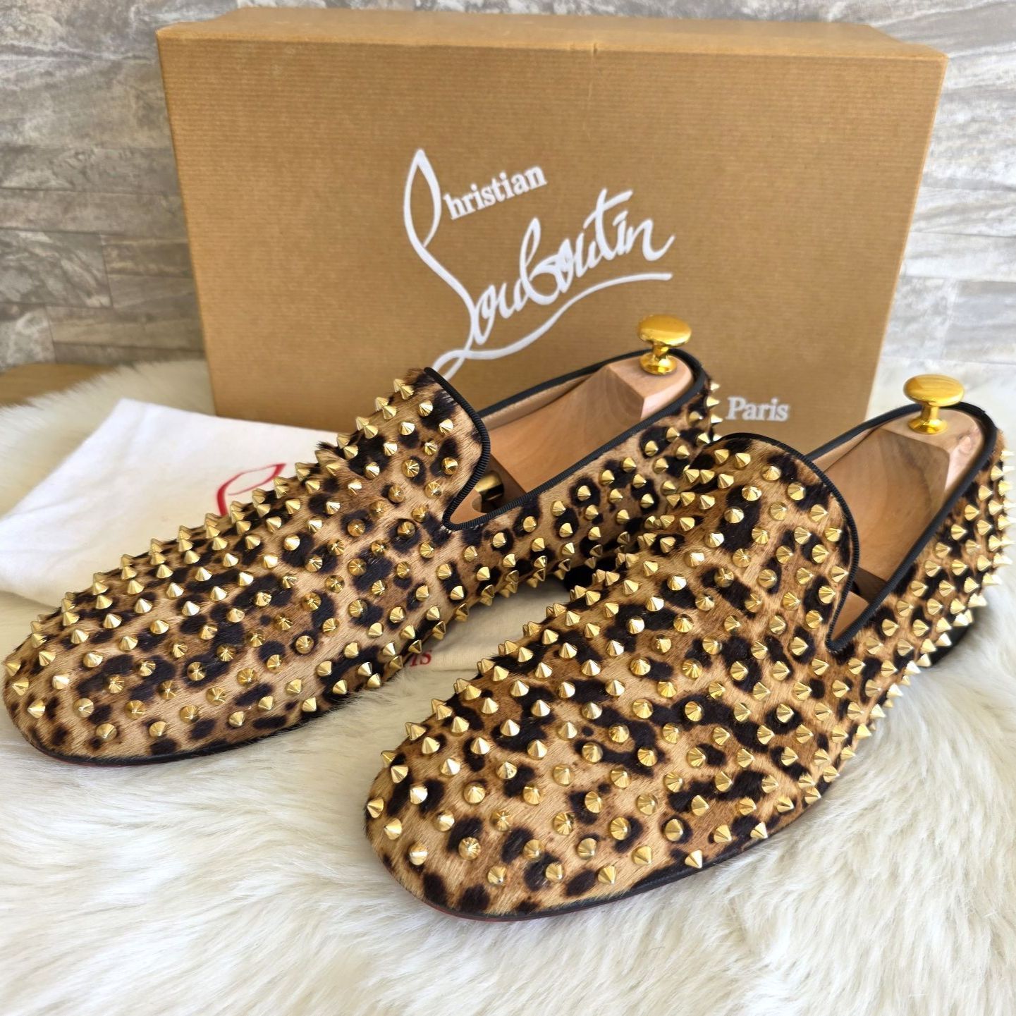 ☆Christian Louboutin （クリスチャンルブタン）ROLLERBOY SPIKES