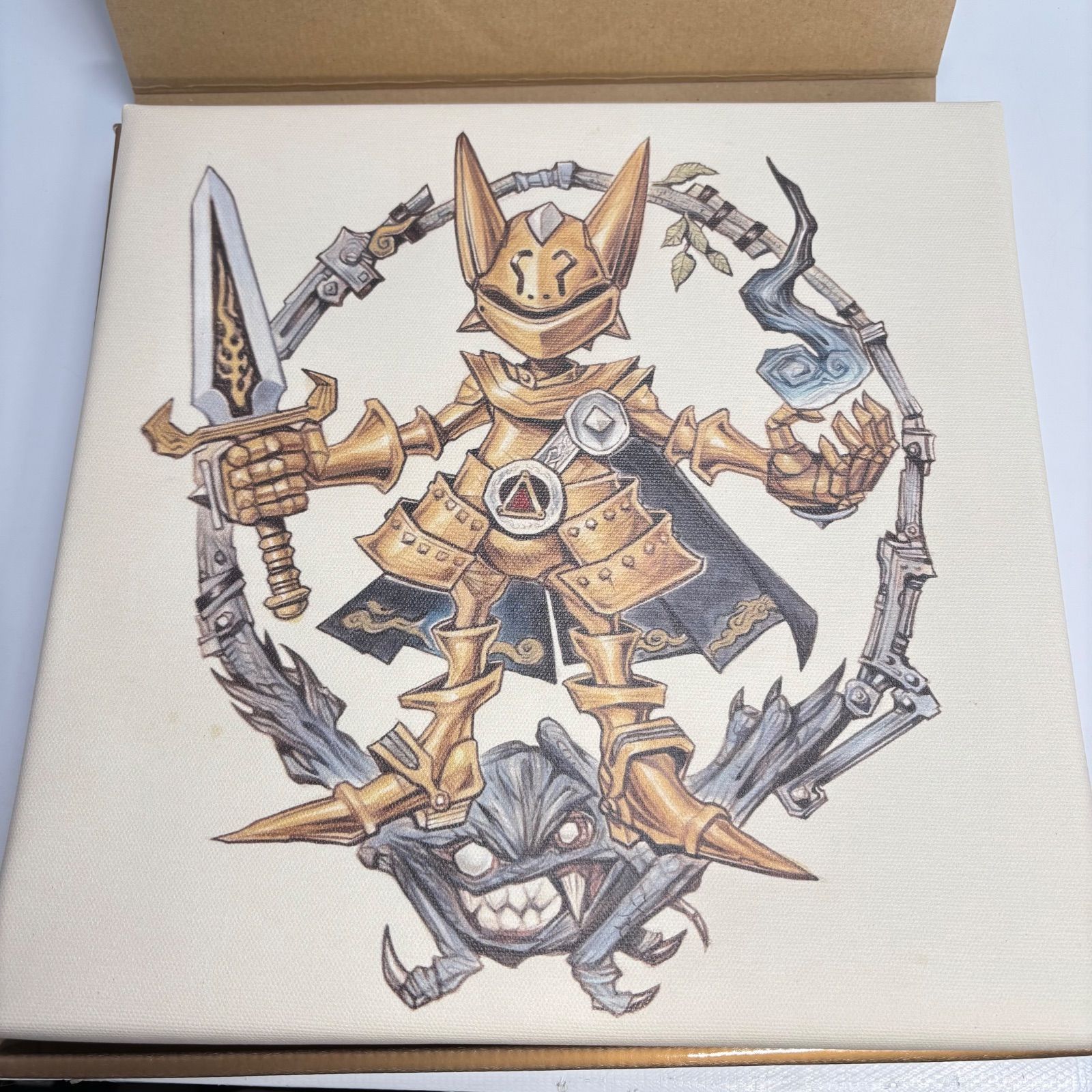 牙狼 アートパネル 「絵本の黄金騎士」 インテリアパネル 2011 雨宮