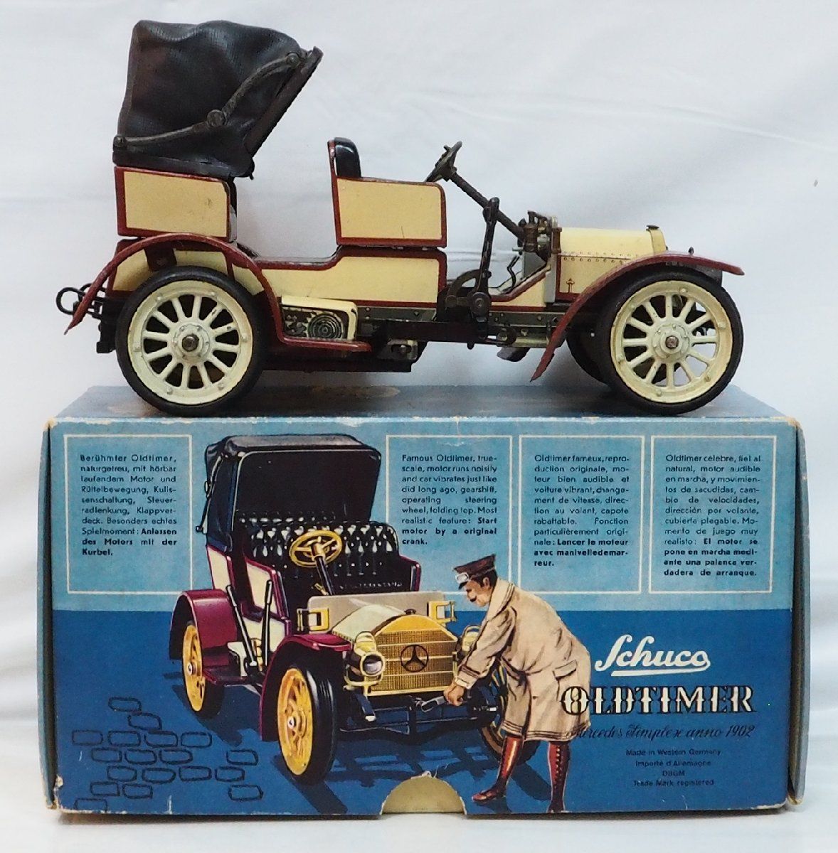 Schuco 1229【OLD TIMER Mercedes Simplex anno 1902メルセデス ベンツ