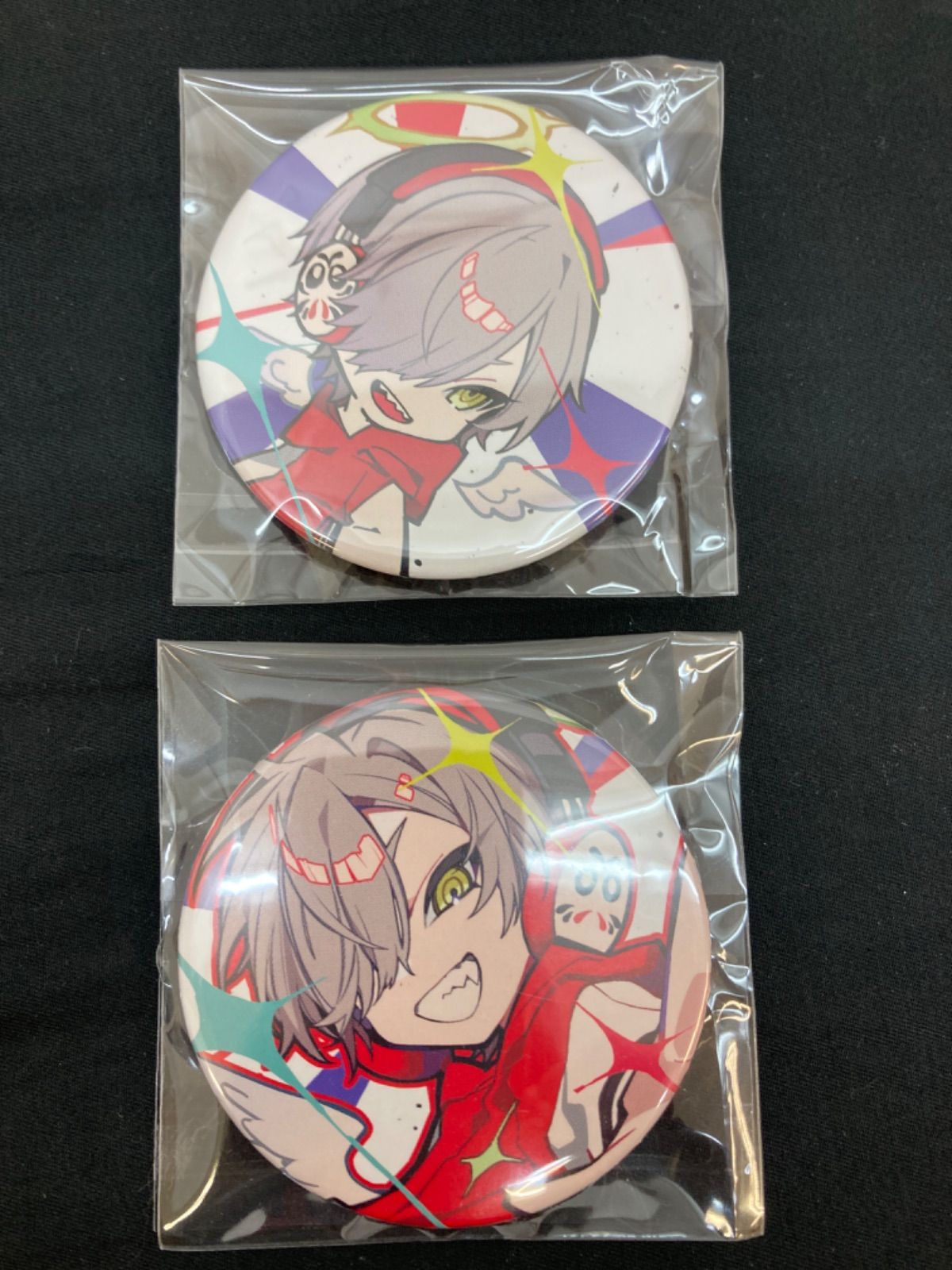 広店】CR FES 2024 だるまいずごっど 缶バッジ 等身 SD ノーマル 2種