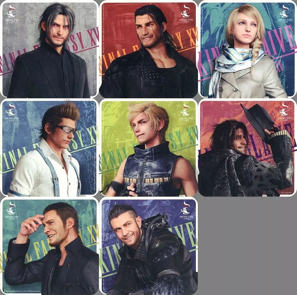 中古】コースター 全8種セット オリジナルコースター 「ファイナル