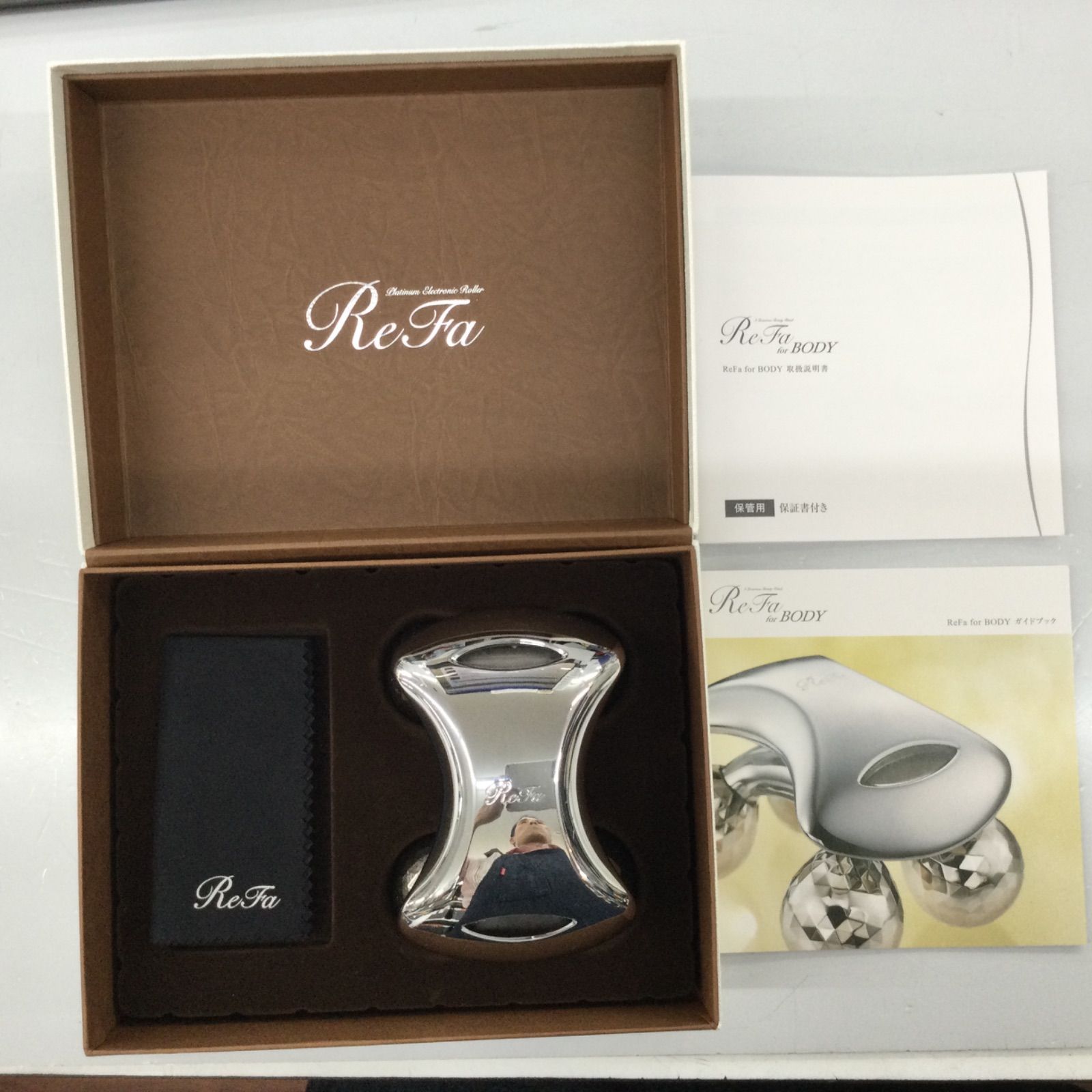 新品未使用】ReFa 美顔ローラー RF-BD1827B リファ フォー ボディ RF