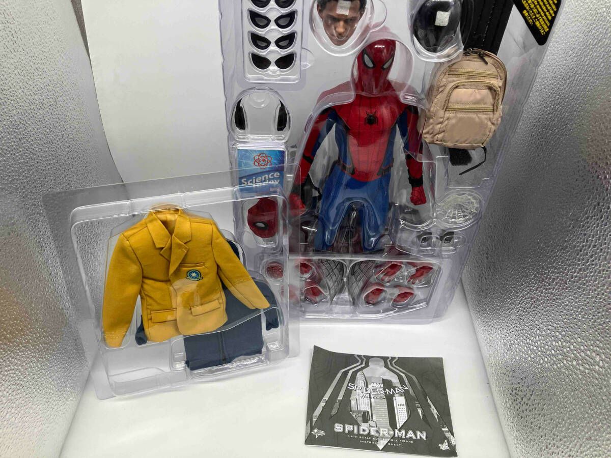 ホットトイズ スパイダｰマン(ボｰナスアクセサリｰ付き) 1/6 ムｰビｰ