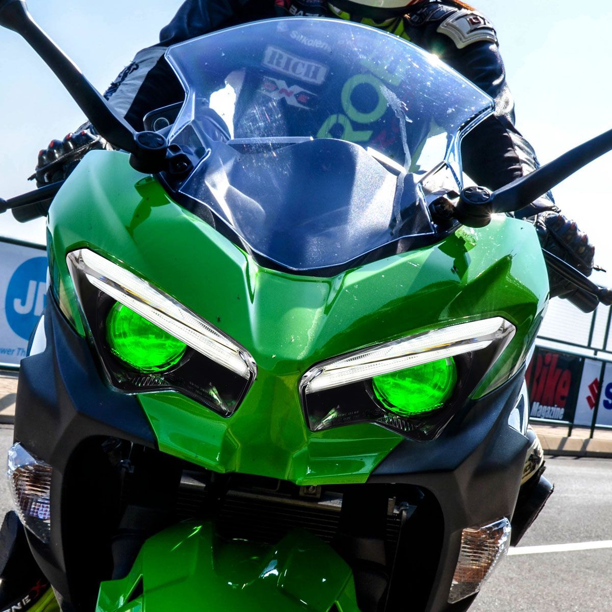 カスタムヘッドライト Ninja 250 300 400 ZX25R ZX4R ZX6R 受注製造