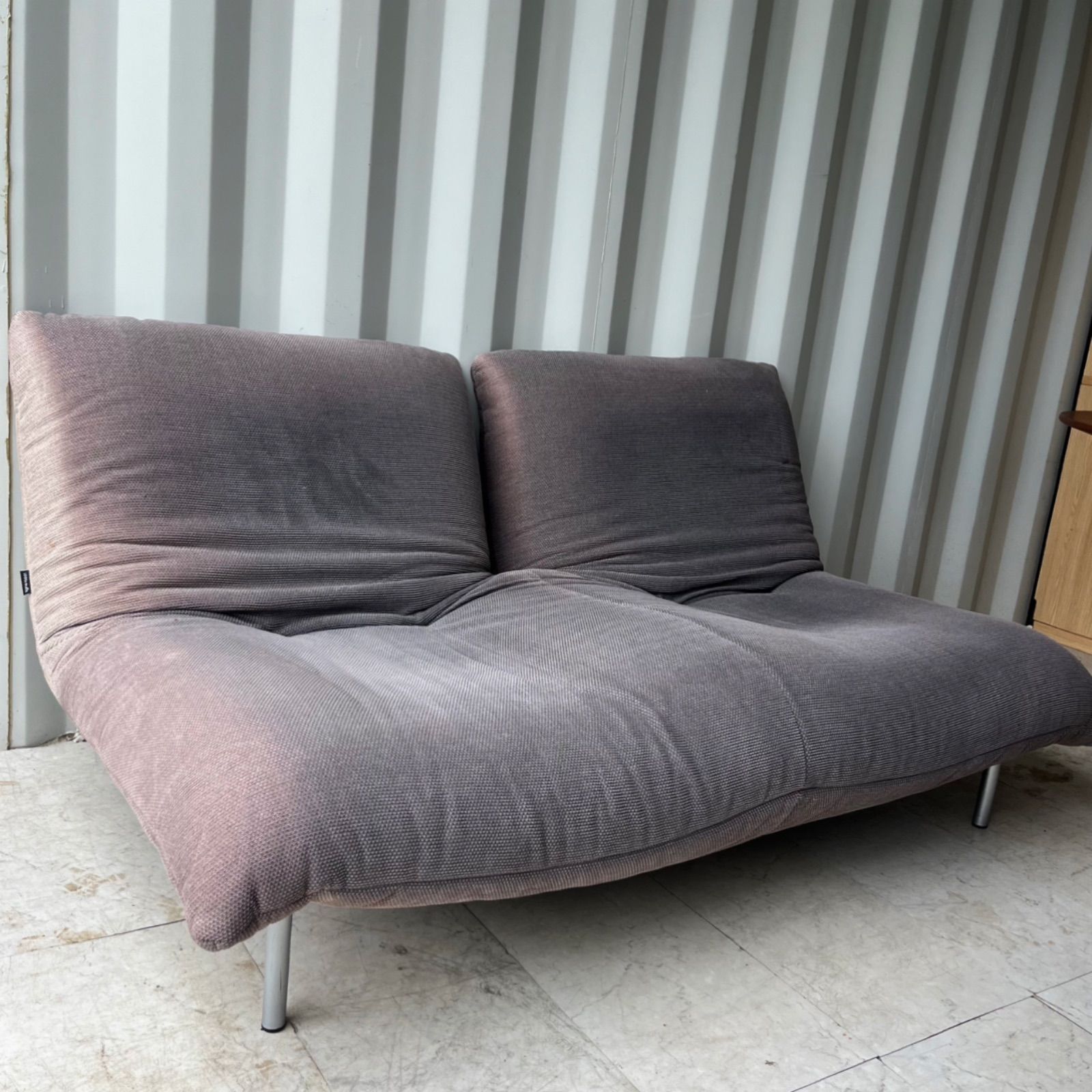 取付無料！リーンロゼ カラン ファブリックリクライニング式2人掛け