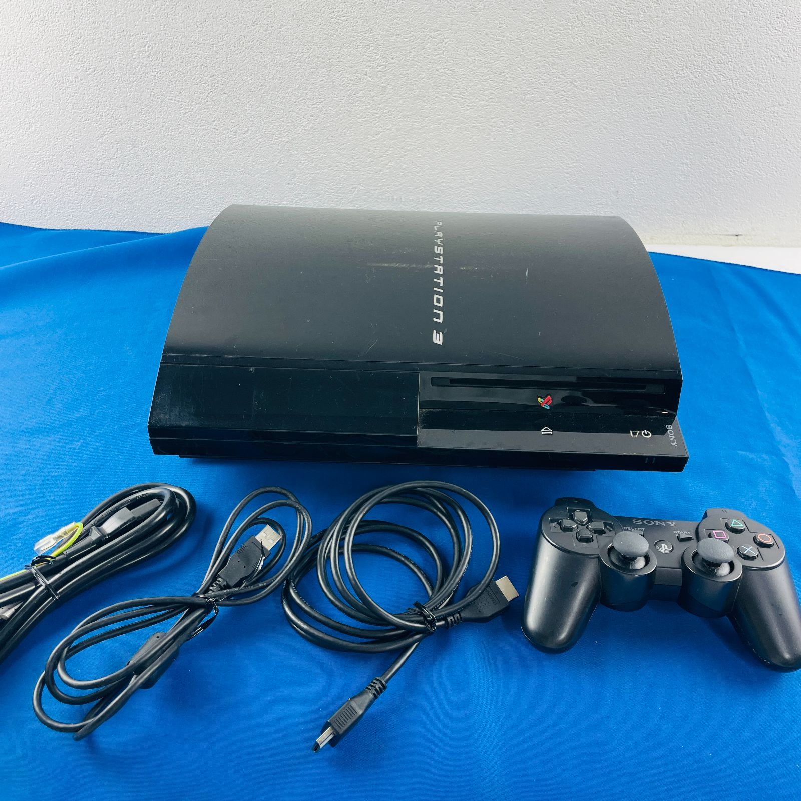 PS3 初期型 本体【すぐ遊べるセット】20GB ☆ PS,PS2ソフトもプレイ