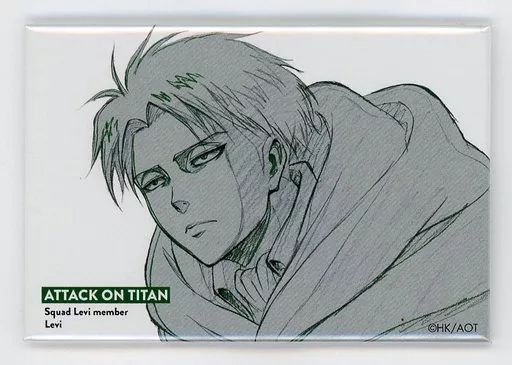 中古】バッジ・ピンズ リヴァイ(上半身) 「進撃の巨人 WIT STUDIO