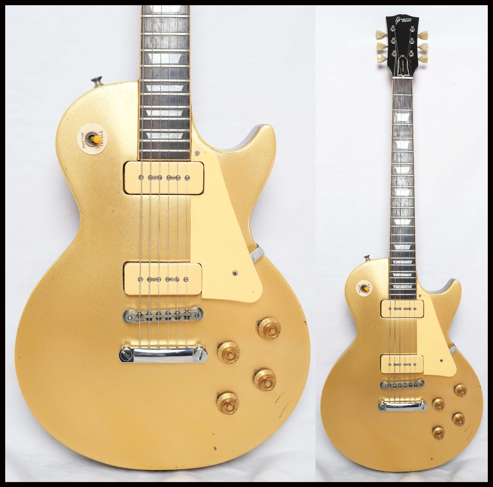 ☆Greco☆EG800 GS ゴールドトップ レスポール P-90搭載 1978年製 日本