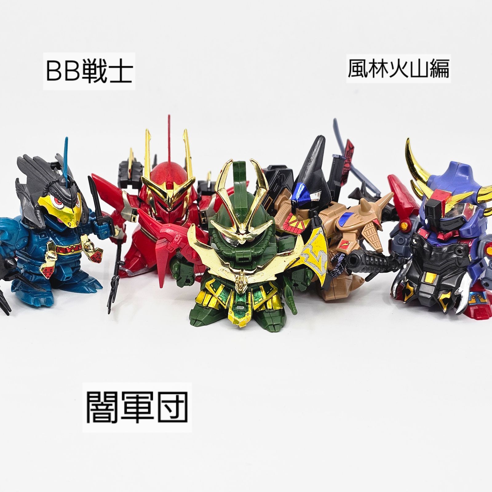 SDガンダム プラモデル 完成品 28体 まとめて BB戦士 戦国伝 ジャンク