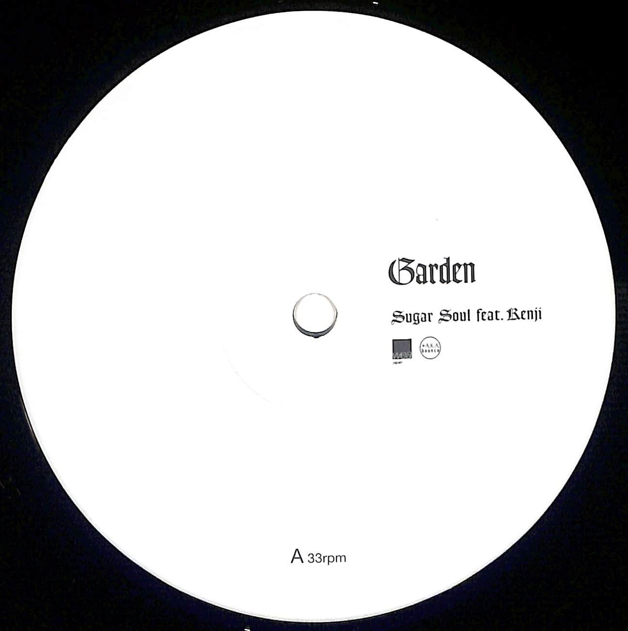 12インチ Sugar Soul Feat. Kenji Garden ガーデン 【公式通販】