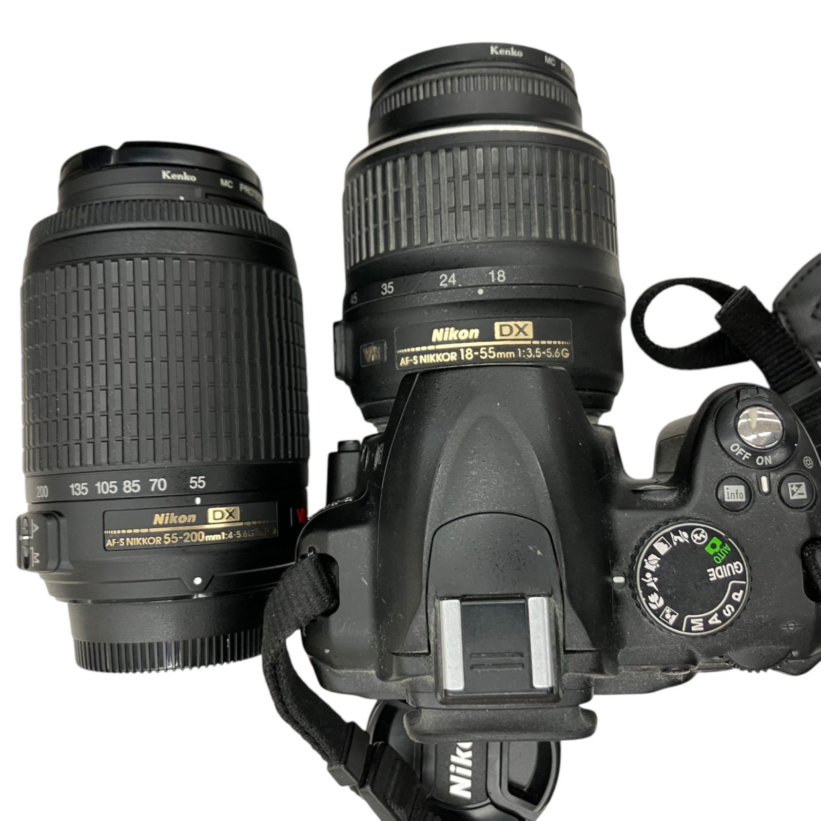 Nikon D3000 デジタル一眼レフカメラ DX55-200レンズセット ニコン