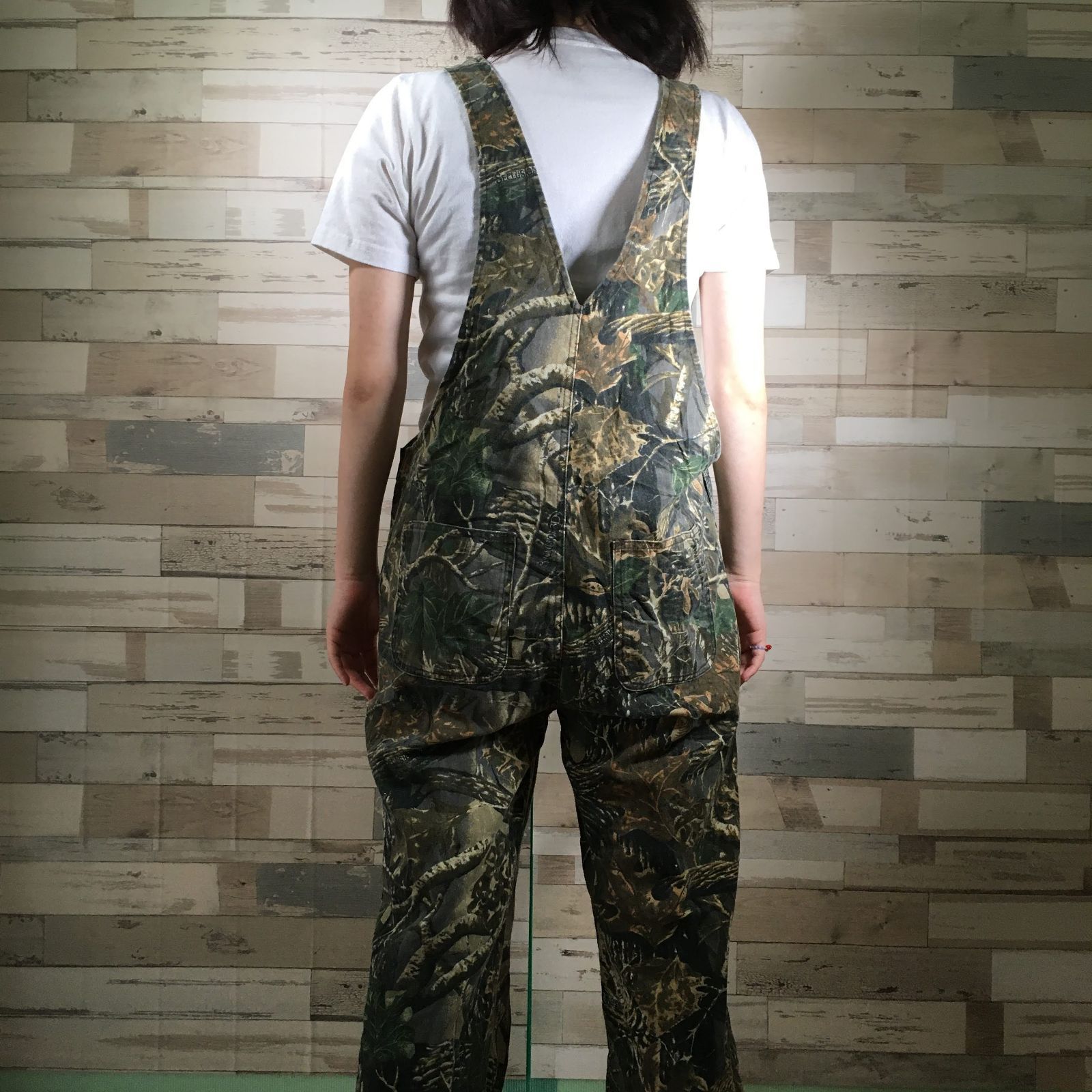 希少 90s ヴィンテージ古着 MOSSY OAK リアルツリー オーバーオール