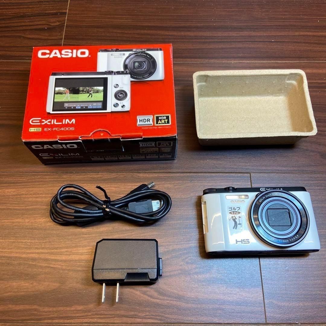 CASIO EXILIM EX-FC400S デジカメ ほぼ新品 3816 - メルカリ