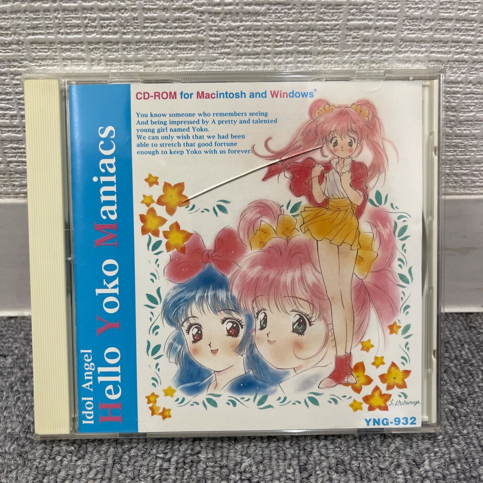 NPA】アイドル天使 ようこそようこ hello yoko maniacs CD-ROM - メルカリ