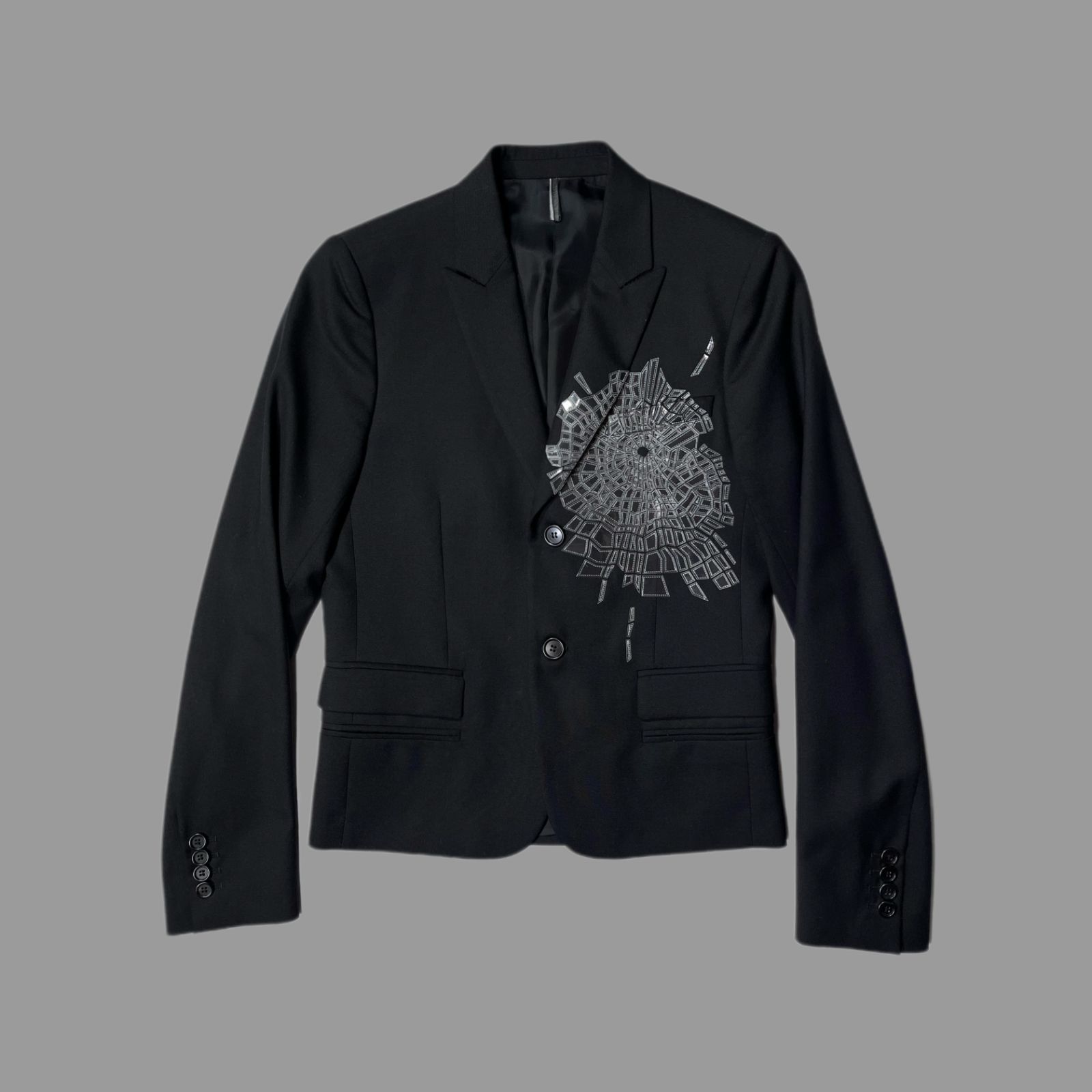 Dior Homme / by Kris Van Assche 2008AW Broken Glass Blazer - メルカリ