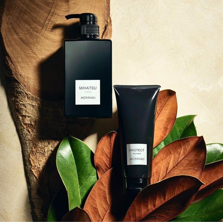 モナリ ブラックシリーズ 「ミハツシャンプー」＆「プロテクト カバー