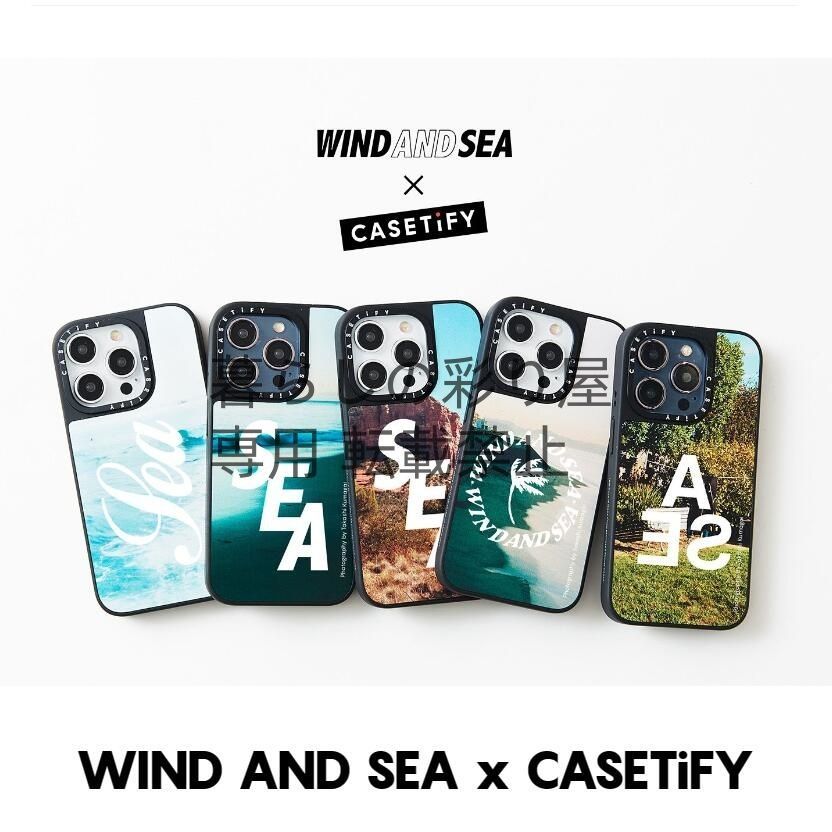 CASETiFY ケースティファイ WIND AND SEA logo case iPhone 13 Pro