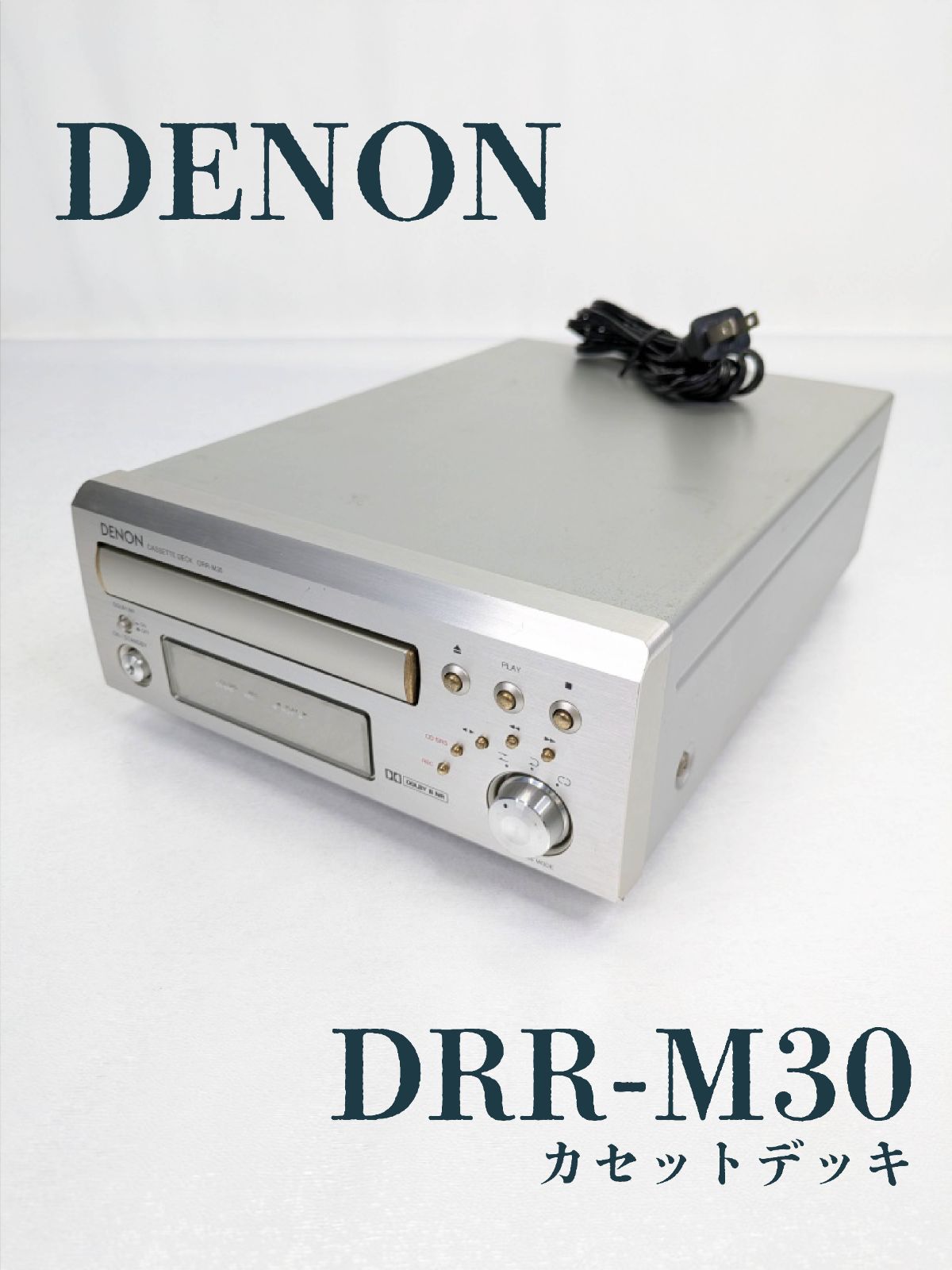 DENON カセットデッキ DRR-M30 ジャンク扱い 即日発送！ DENON