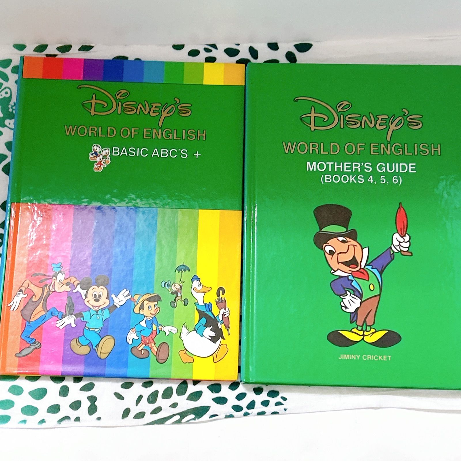 DWE Disney's World of English Basic ABC's＋ Book 4 5 6 10 11 12