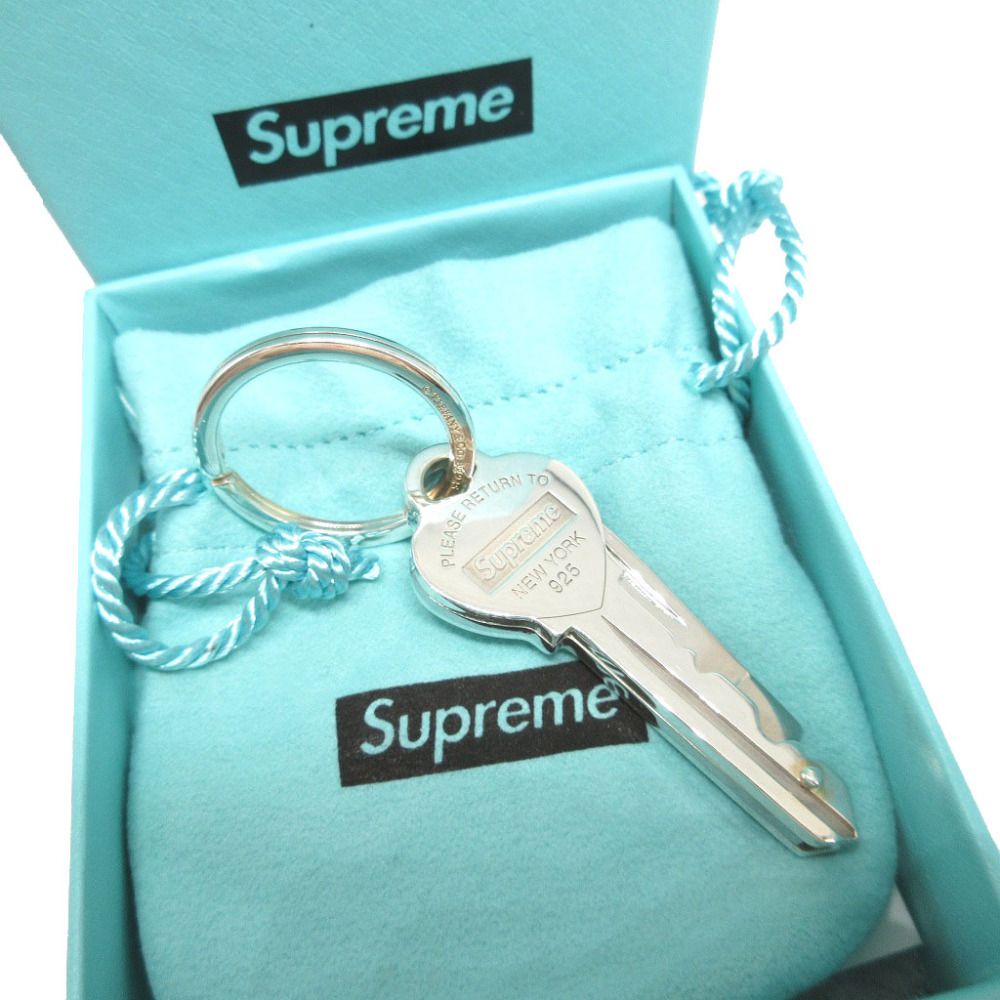 美品 ティファニー リターントゥティファニー シュプリームコラボ