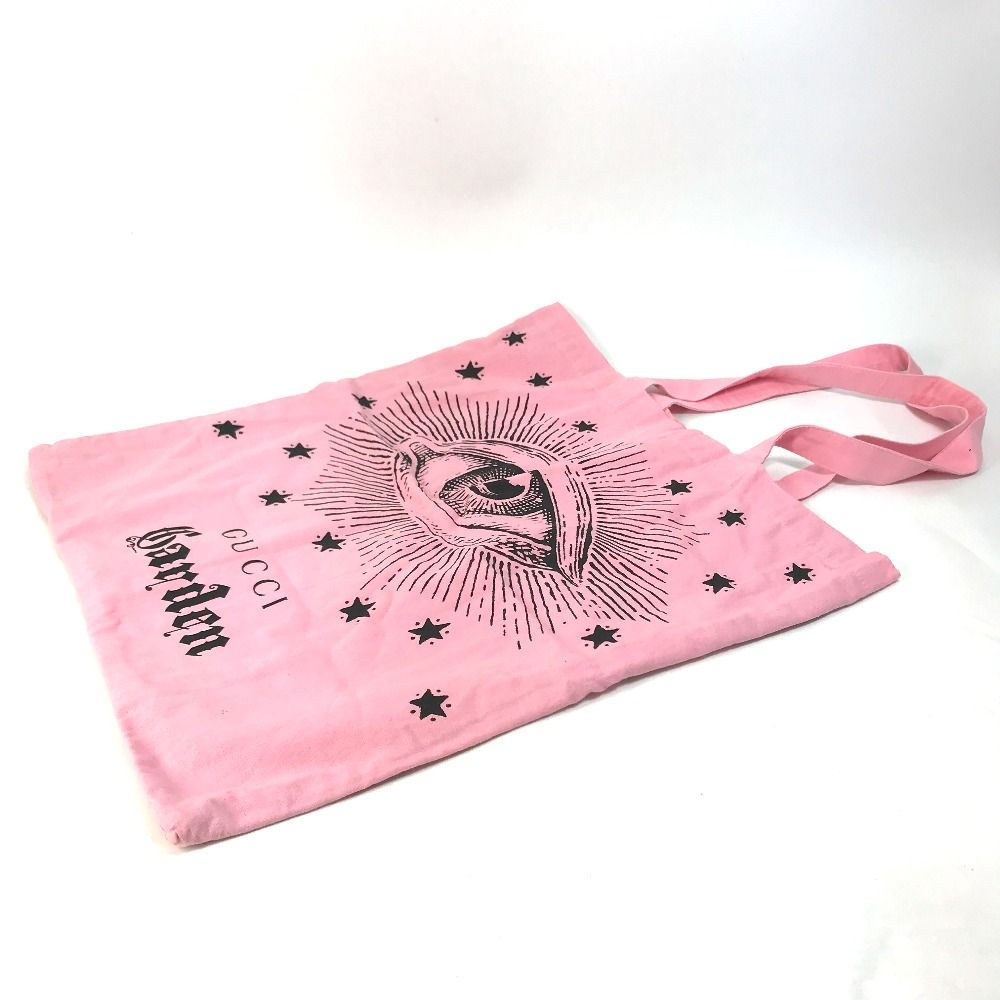 GUCCI グッチ トートバッグ ガーデン シンボル アイ コットン - メルカリ