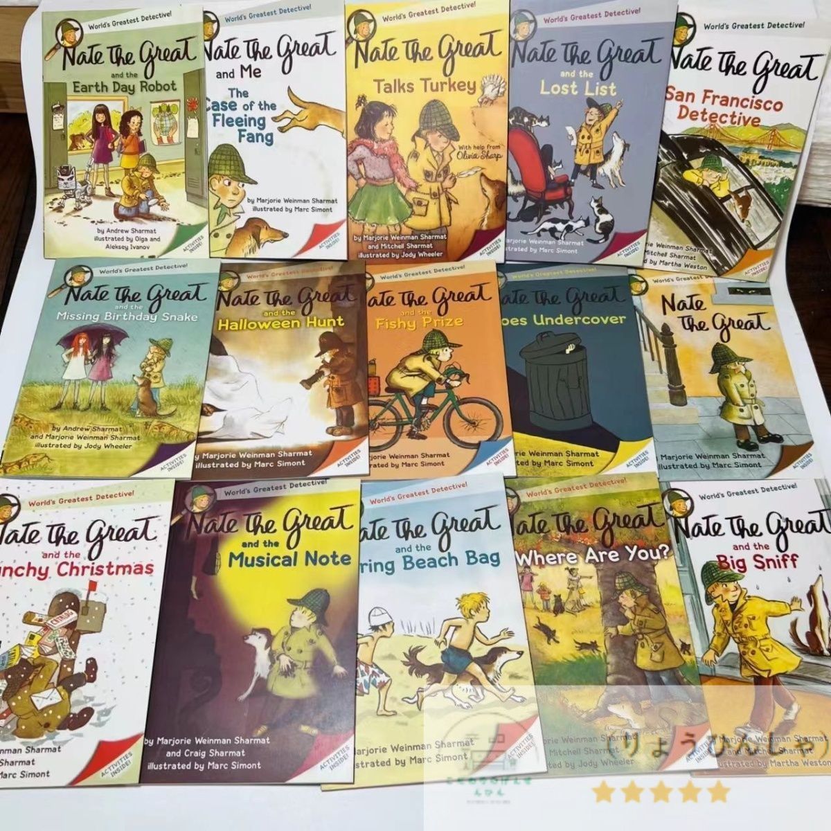Nate the Great 英語絵本30冊セット（音声データ付き）｜子供向け英語