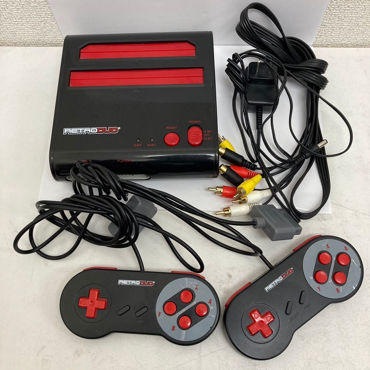 ファミコン・スーパーファミコン互換機 RETRODUO レトロデュオ（外箱