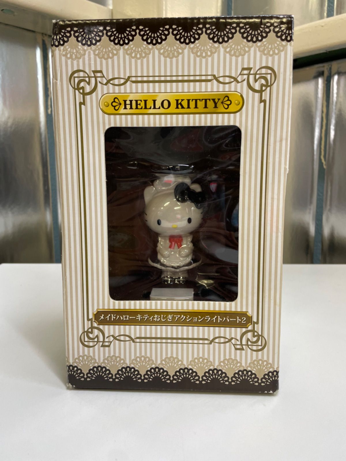 ☆超レア希少品☆ ハローキティ おじぎメイドライト 箱無し 超レア希少