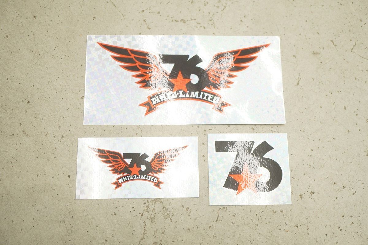 whiz limited ワッペン3種 whiz limited ワッペン3種