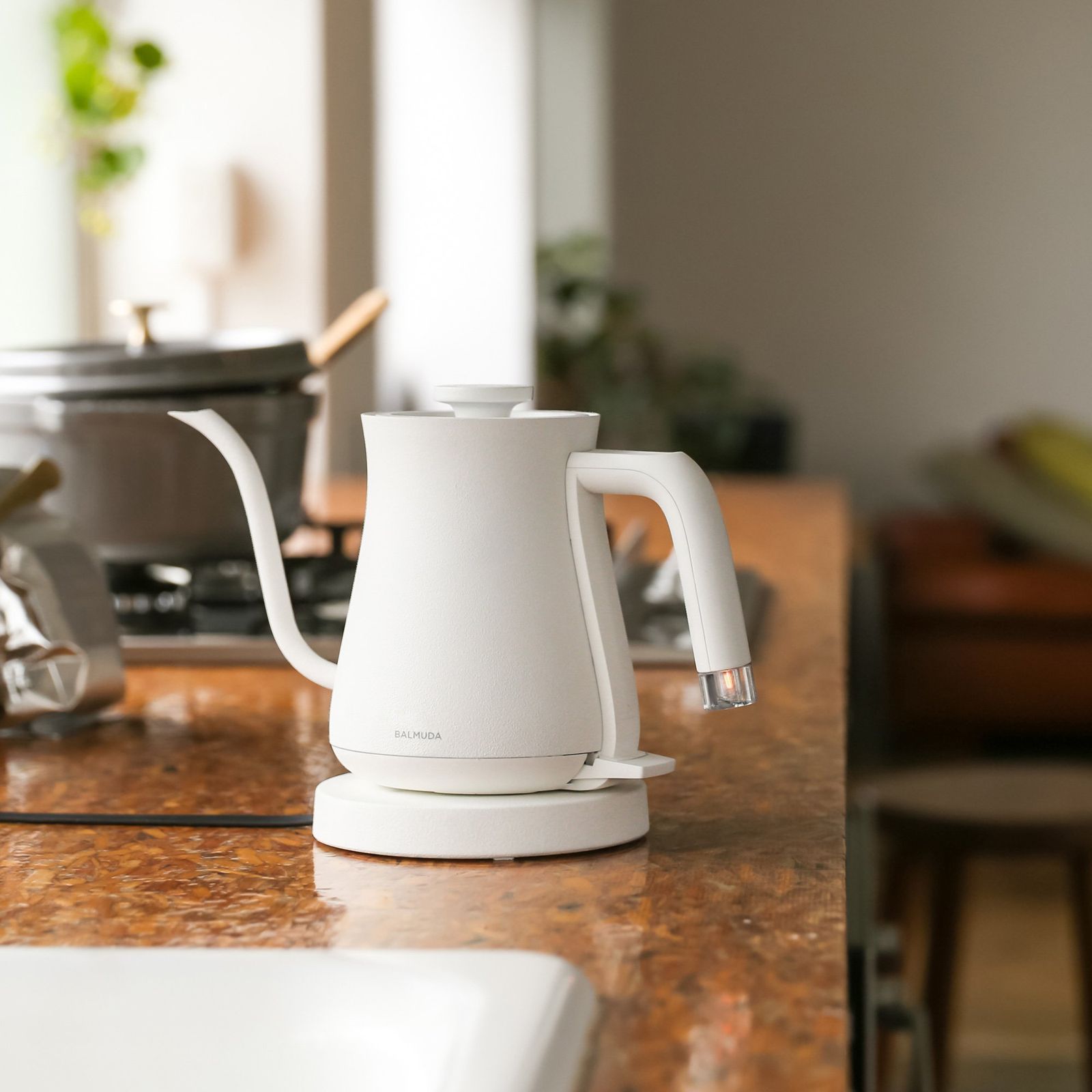 バルミューダ ザ ポット K02A ホワイト バルミューダ BALMUDA The Pot