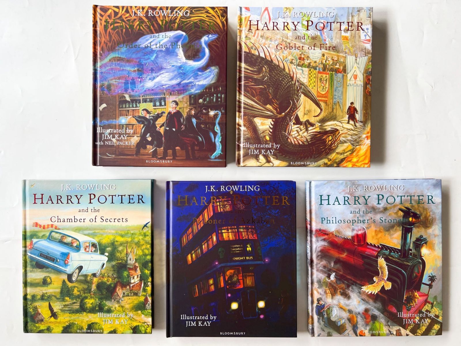 新品】Harry Potter ハリーポッターイラスト記念版 5冊 MaiyaPen対応