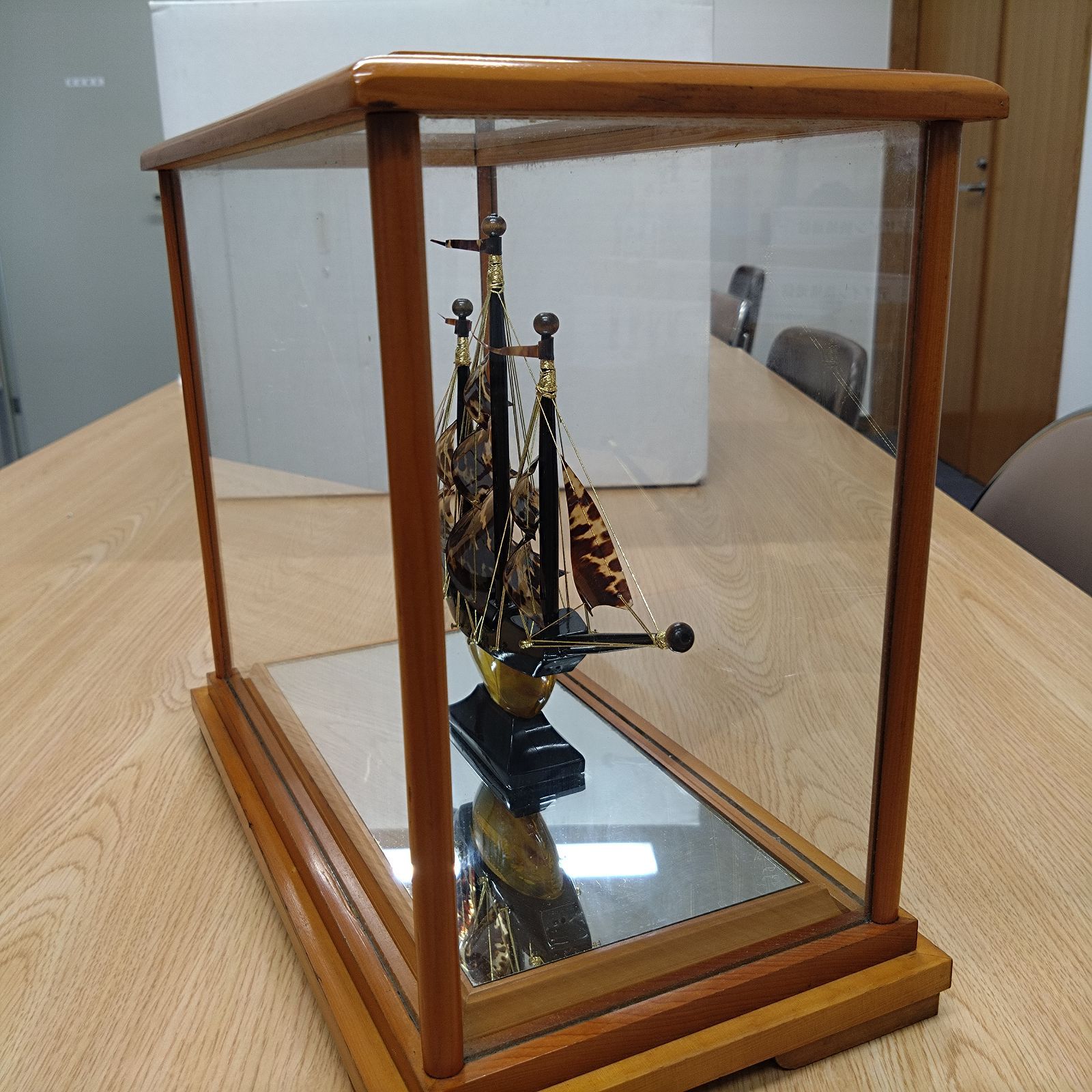 鼈甲船 べっ甲船 宝船 （ガラスケース付き） 南部町 - メルカリ