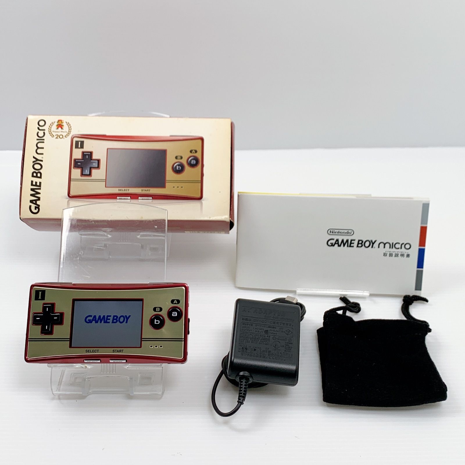 値下！ゲームボーイミクロ GAMEBOY micro 20周年 ファミコンカラー 値