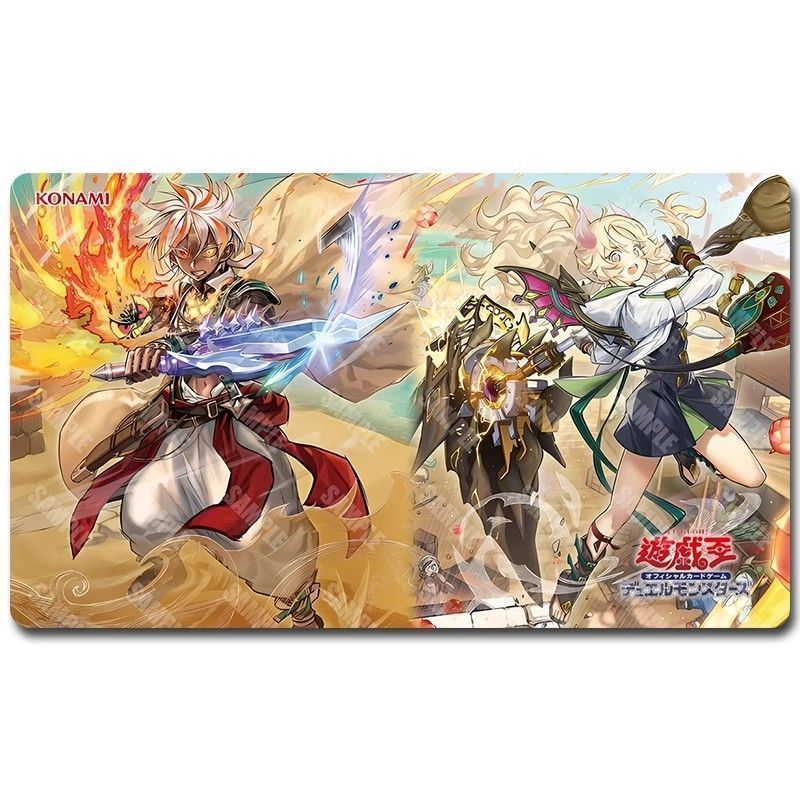 遊戯王 烙印 白の物語 ハーフプレイマット アルバス エクレシア