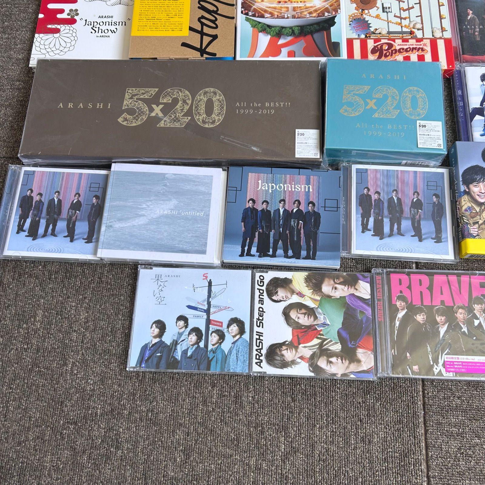 嵐 ARASHI ライブ DVD CD アルバム まとめ売り セット CDセット 大量