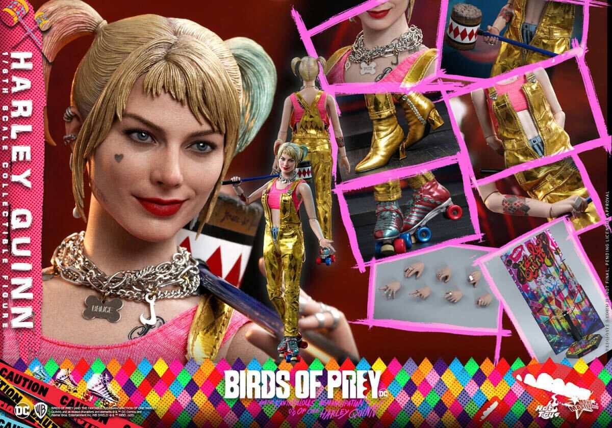 ホットトイズ 1/6 ハーレイ・クインの華麗なる覚醒 Birds of Prey