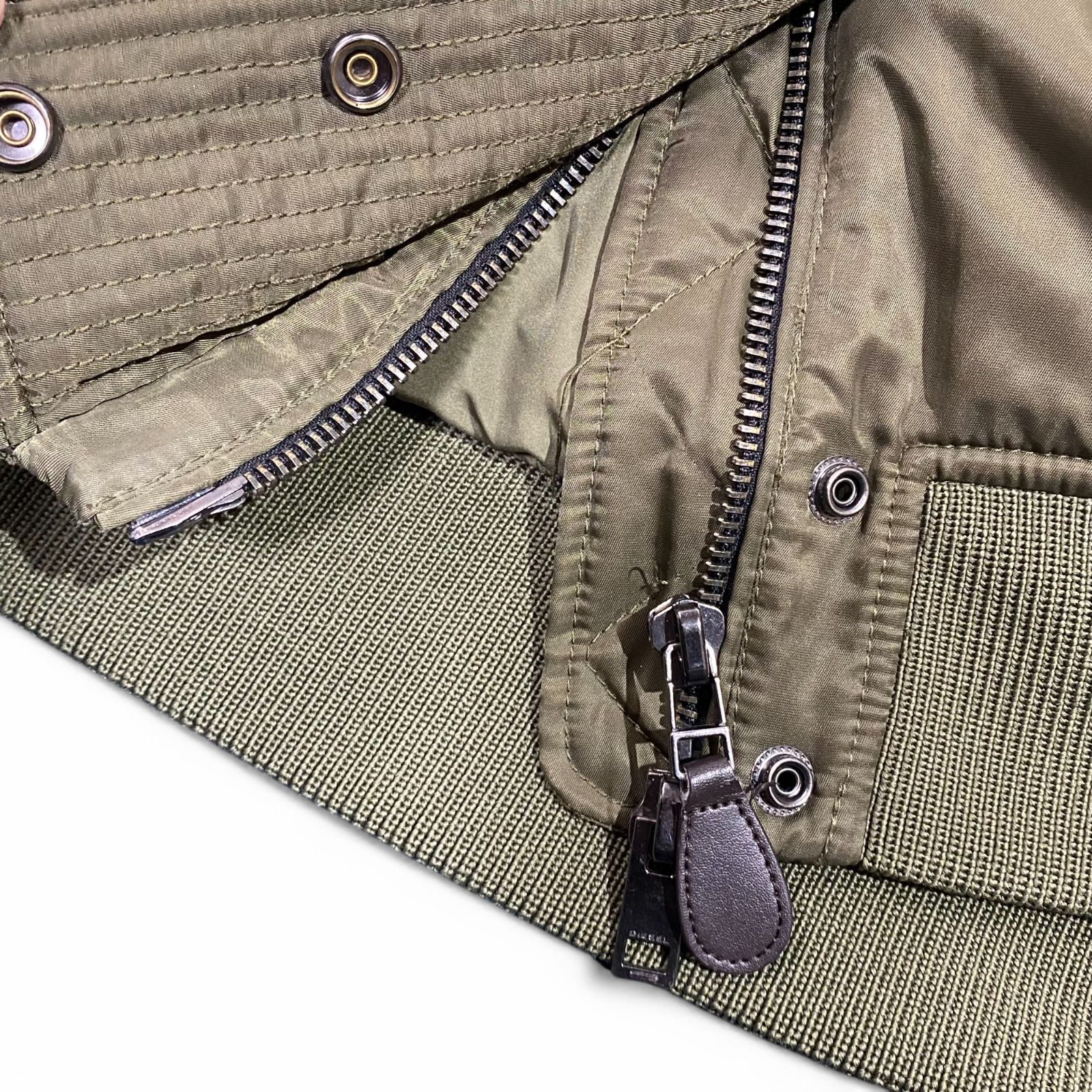 訳アリ】DIESEL ディーゼル TYPE N.78 ミリタリー ファー中綿 コート