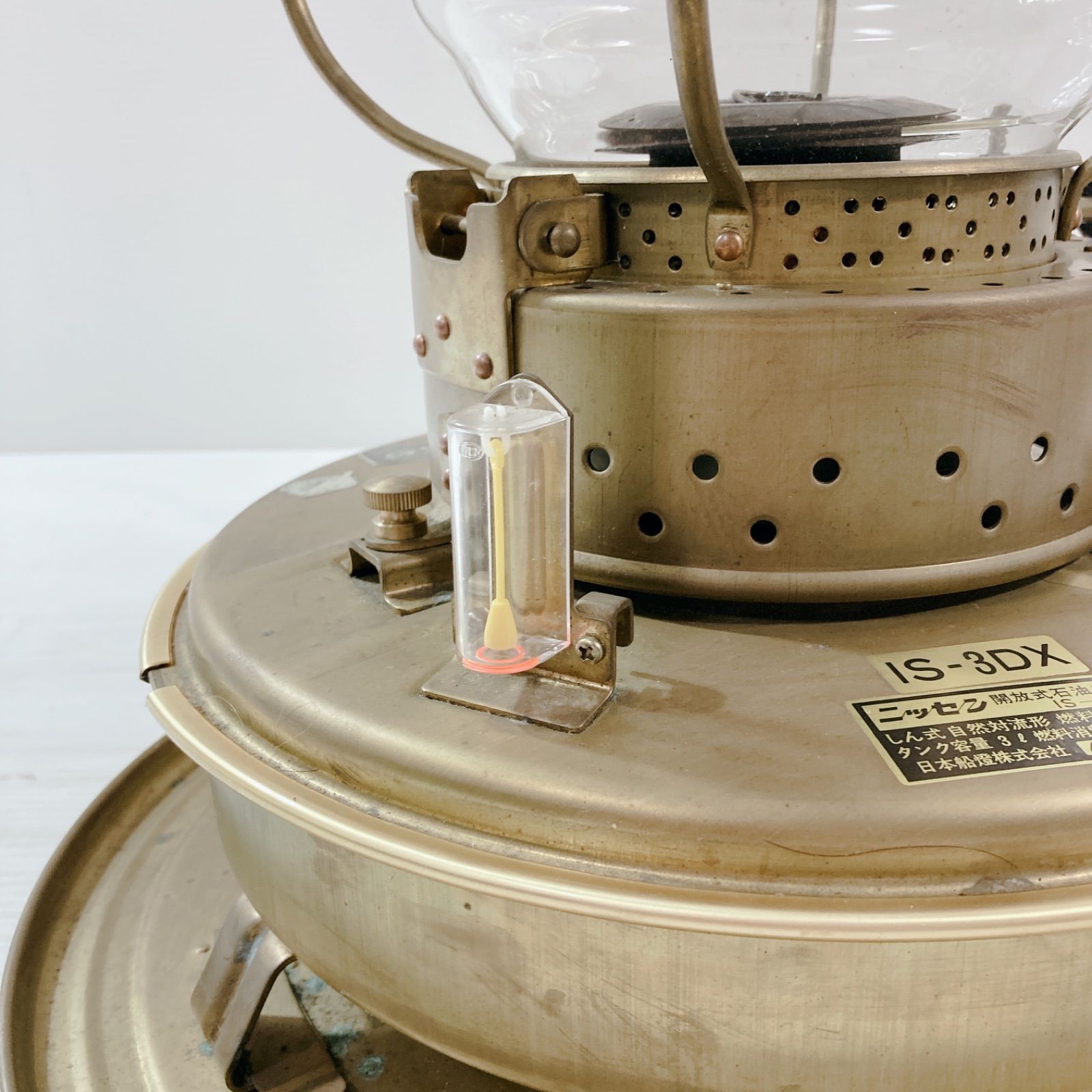 ニッセン 開放式石油ストーブ IS-3DX 昭和レトロ オシャレ