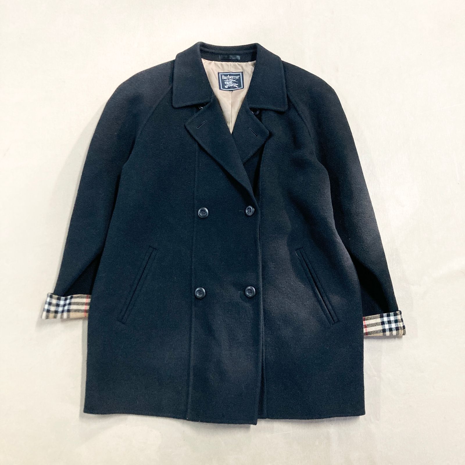 ☆Vintage Burberrys バーバリーズ ピーコート ダブルフェイス