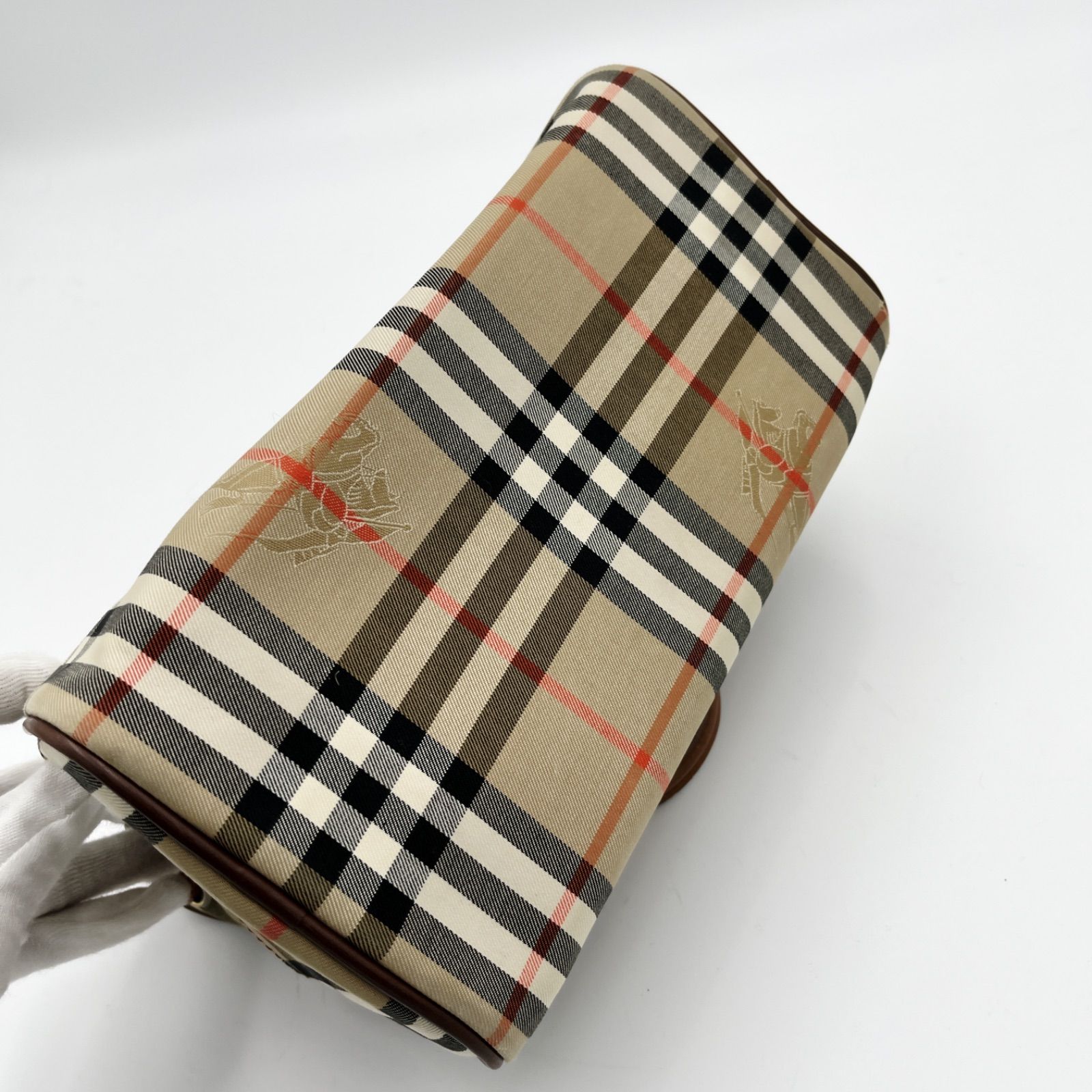 prekko】激レア BURBERRY 金タグ B柄 ノバチェック 美品 激レア