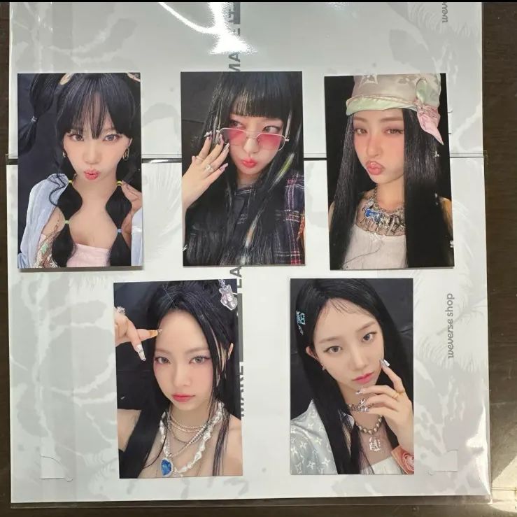 ルセラフィム Easy ユニバーサル 購入特典トレカ セット LE SSERAFIM