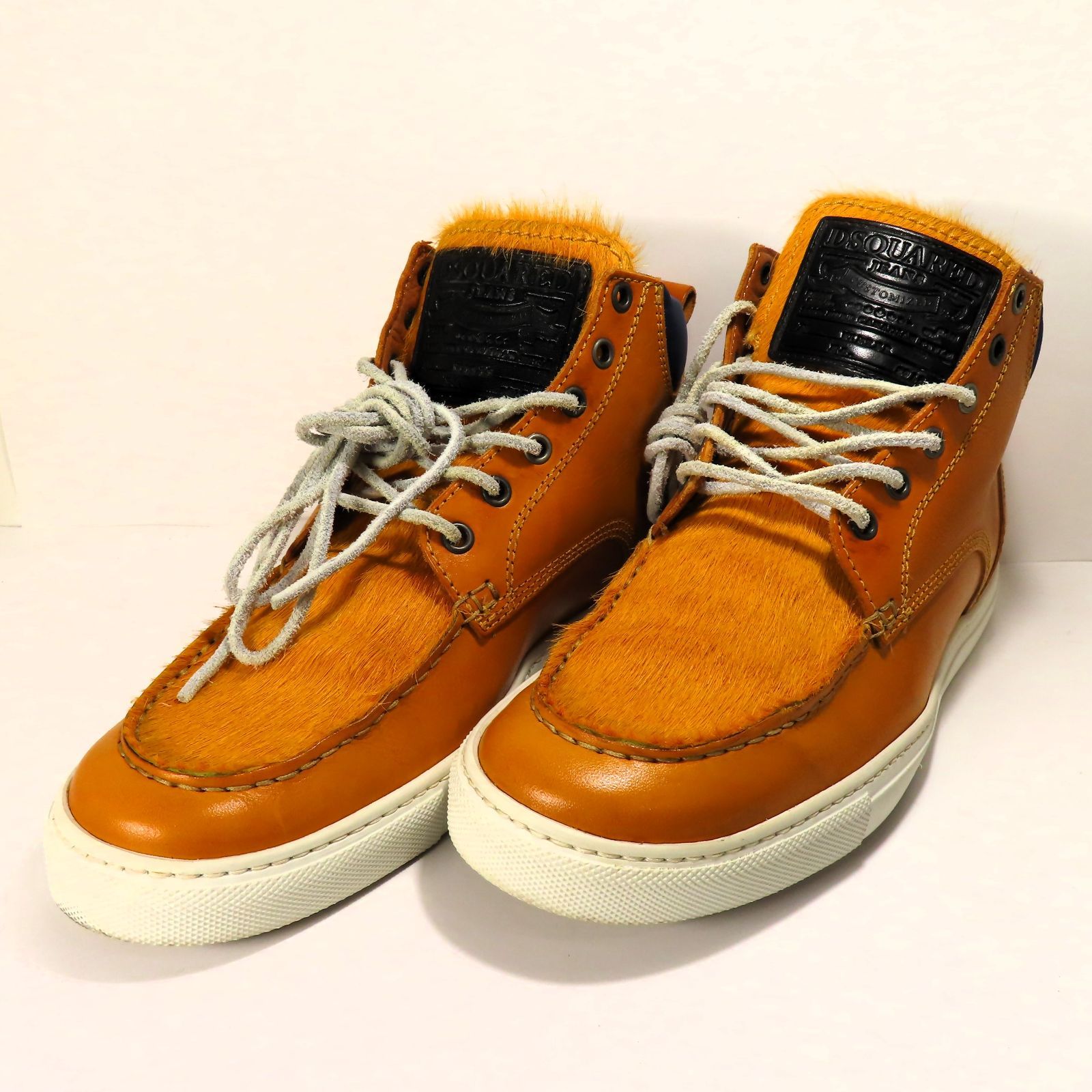 美品 DSQUARED2 ディースクエアード 41 26cm相当 レザー ブーツ 靴